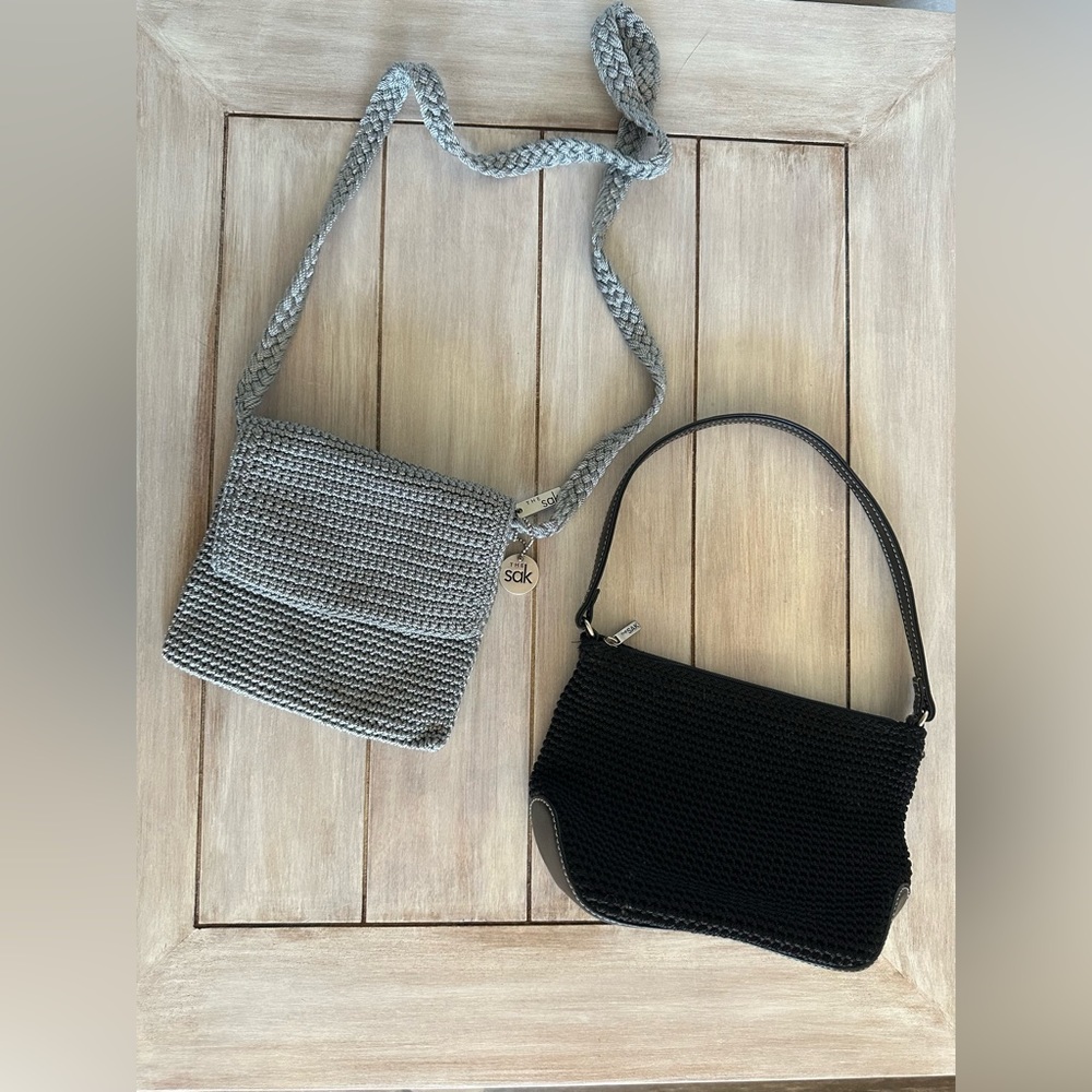 2 The Sak crochet purses